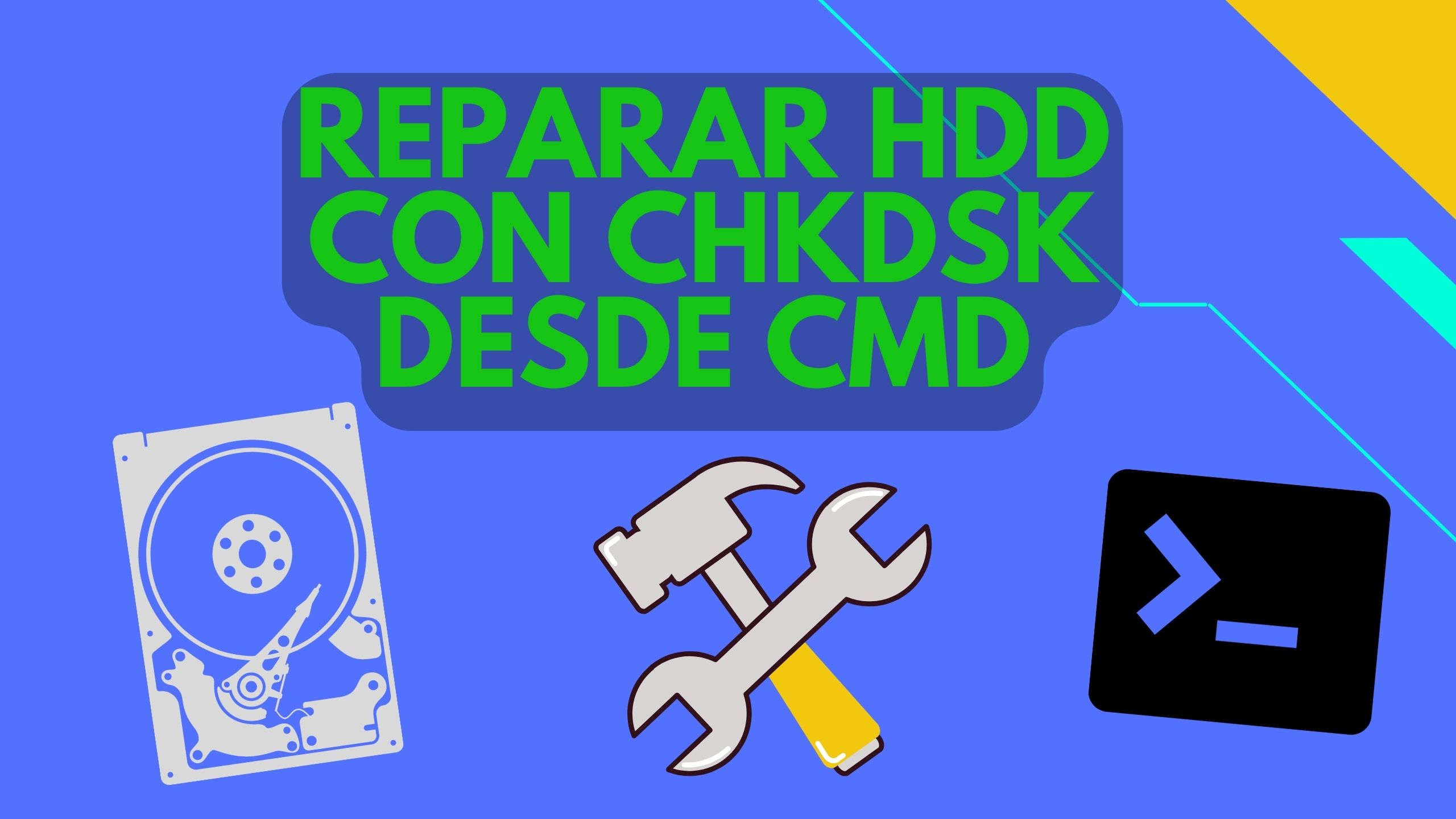 repara tu disco duro con chkdsk