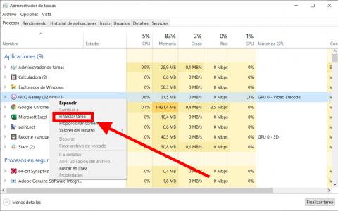 Ilustración sobre cómo liberar memoria RAM en Windows 10