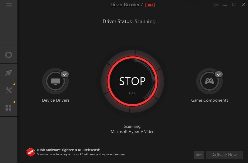 Actualizar los controladores con Driver Booster