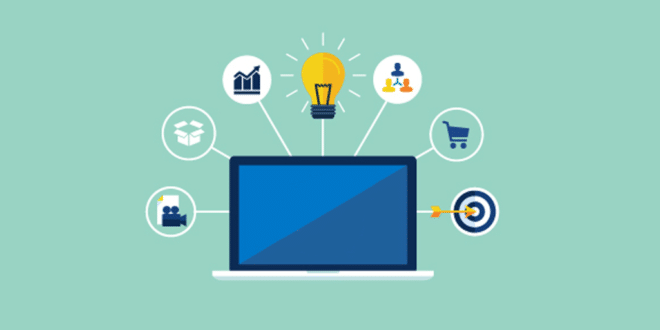 Ejemplo de sitio web para negocio con diseño claro