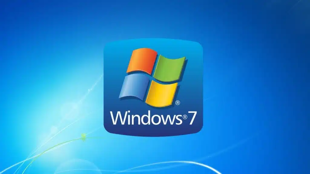Pantalla de fin de soporte de Windows 7 en un equipo de escritorio