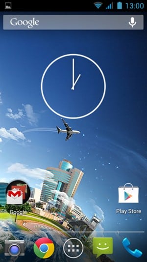 Acceso al menú de aplicaciones en Android para cambiar el modo de red