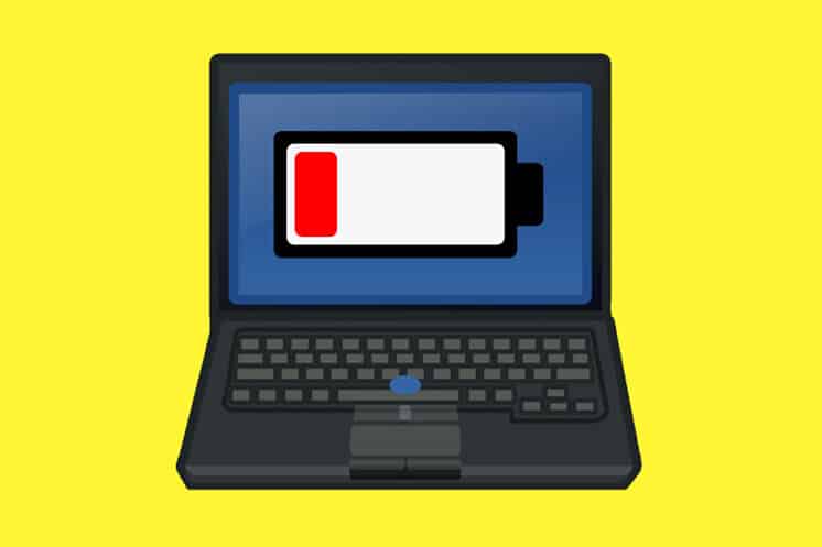 Batería de laptop y configuración de brillo para mejorar autonomía en uso real