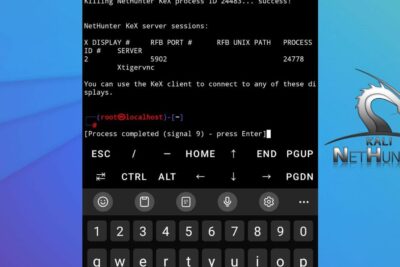 process completed signal 9 press enter