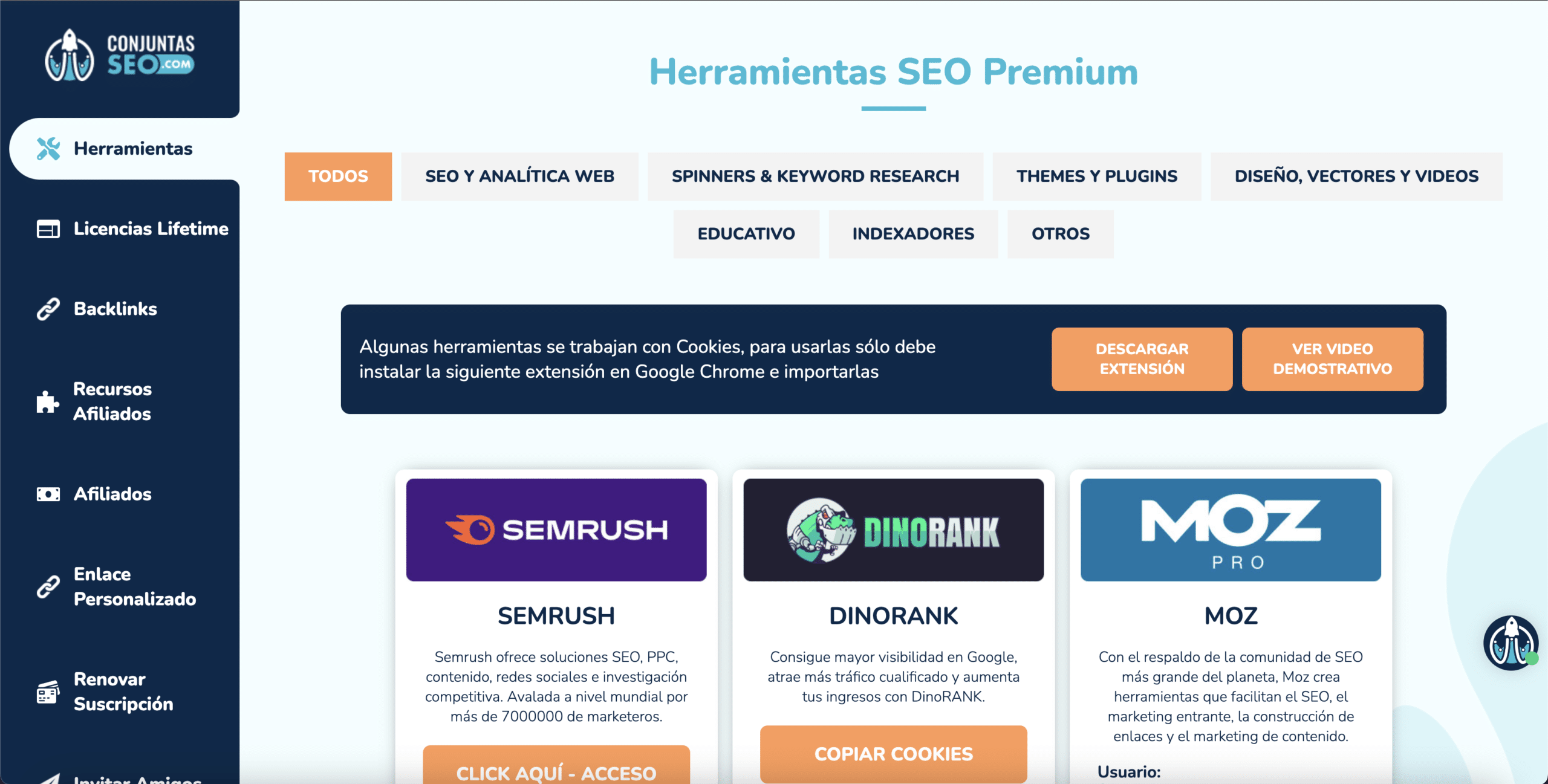 Inicio de sesión y seguridad