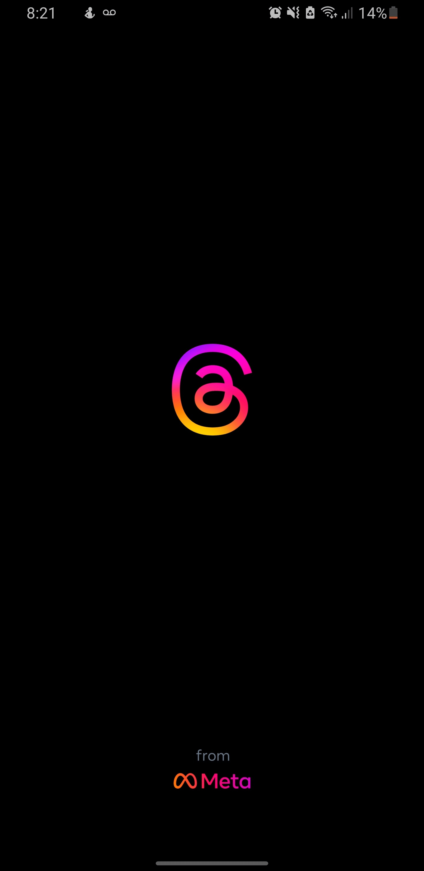 Página de descarga de Threads en App Store y Google Play