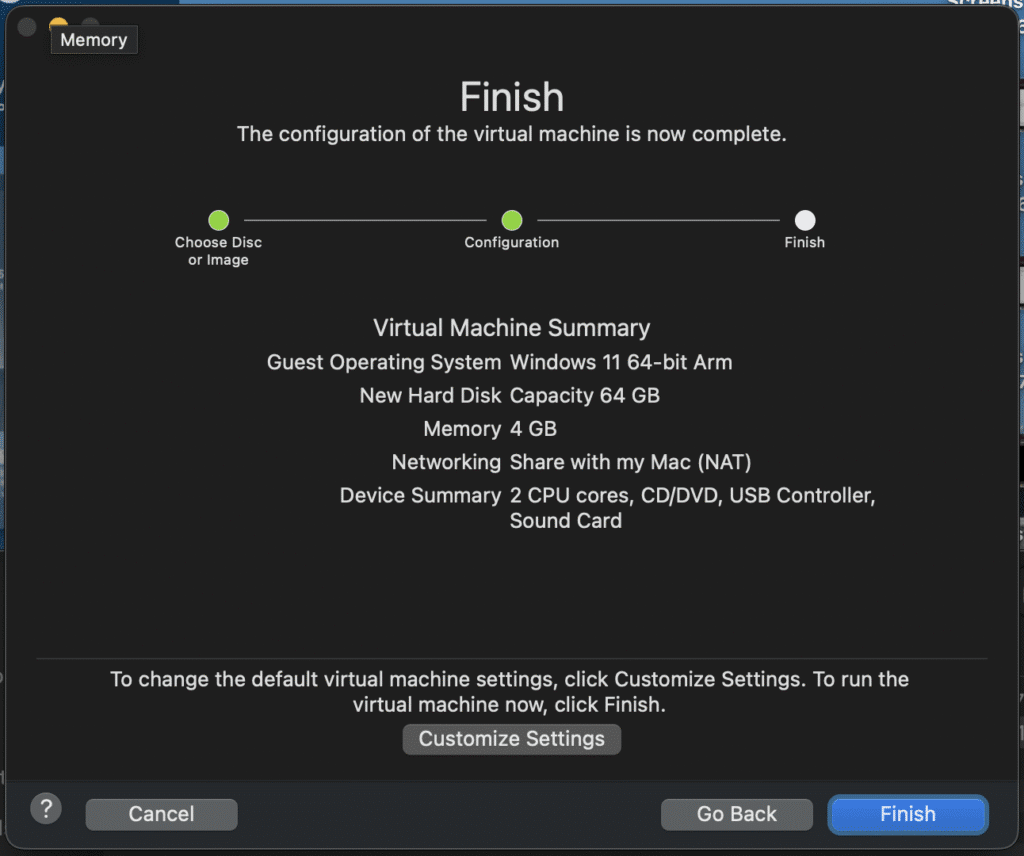 Red NAT y arranque de la VM
