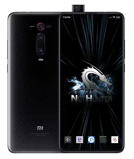 Interfaz de NetHunter en Android