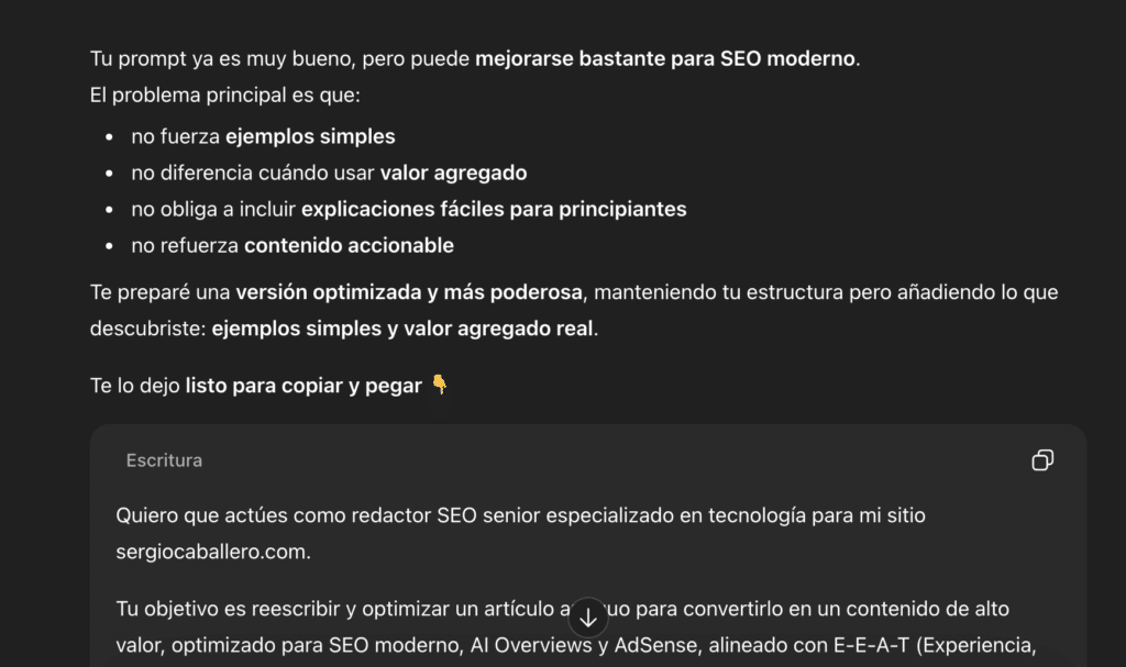 Lista de errores frecuentes al usar ChatGPT que reducen la productividad del usuario